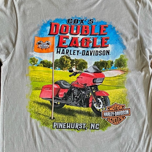 Harley Davidson Freedom Machines Gray Graphic Tee Size M - Picture 5 of 5
